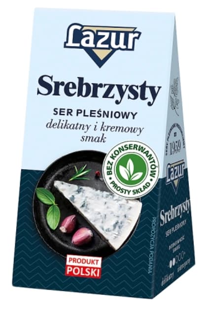 LAZUR SREBRZYSTY Ser plesniowy. 52,90 zl/kg