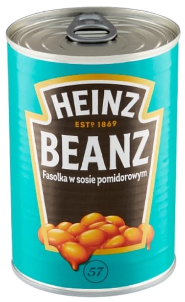 HEINZ Fasolka w sosie pomidorowym. 19,25 zl/kg