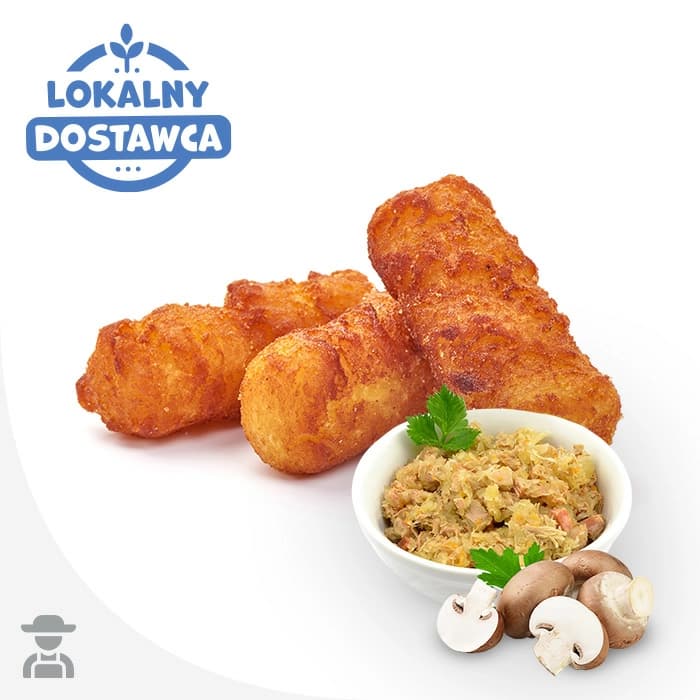 TEDJAR Krokiety z kapusta i pieczarkami. 23,98 zl/kg