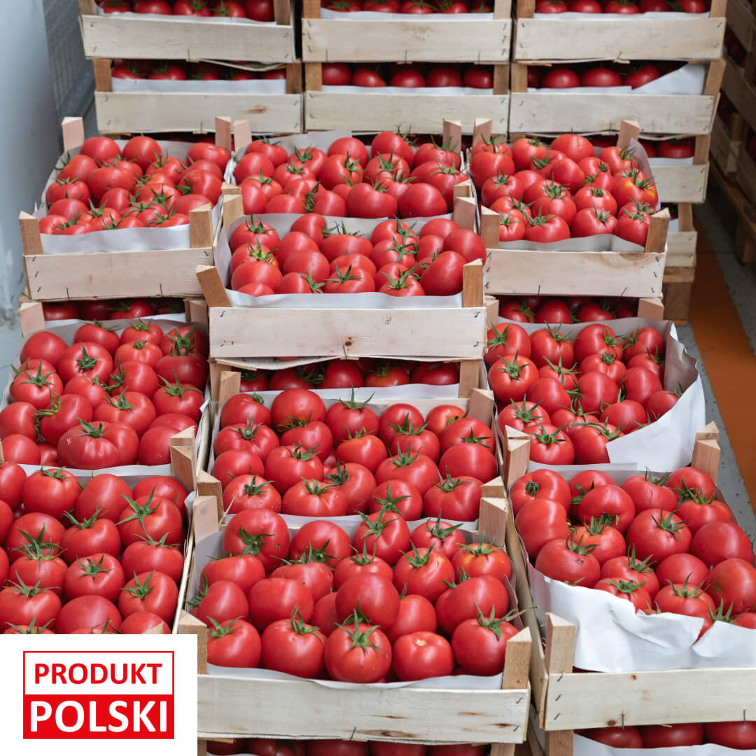 Pomidor malinowy polski - paczka. 9,90 zl/kg