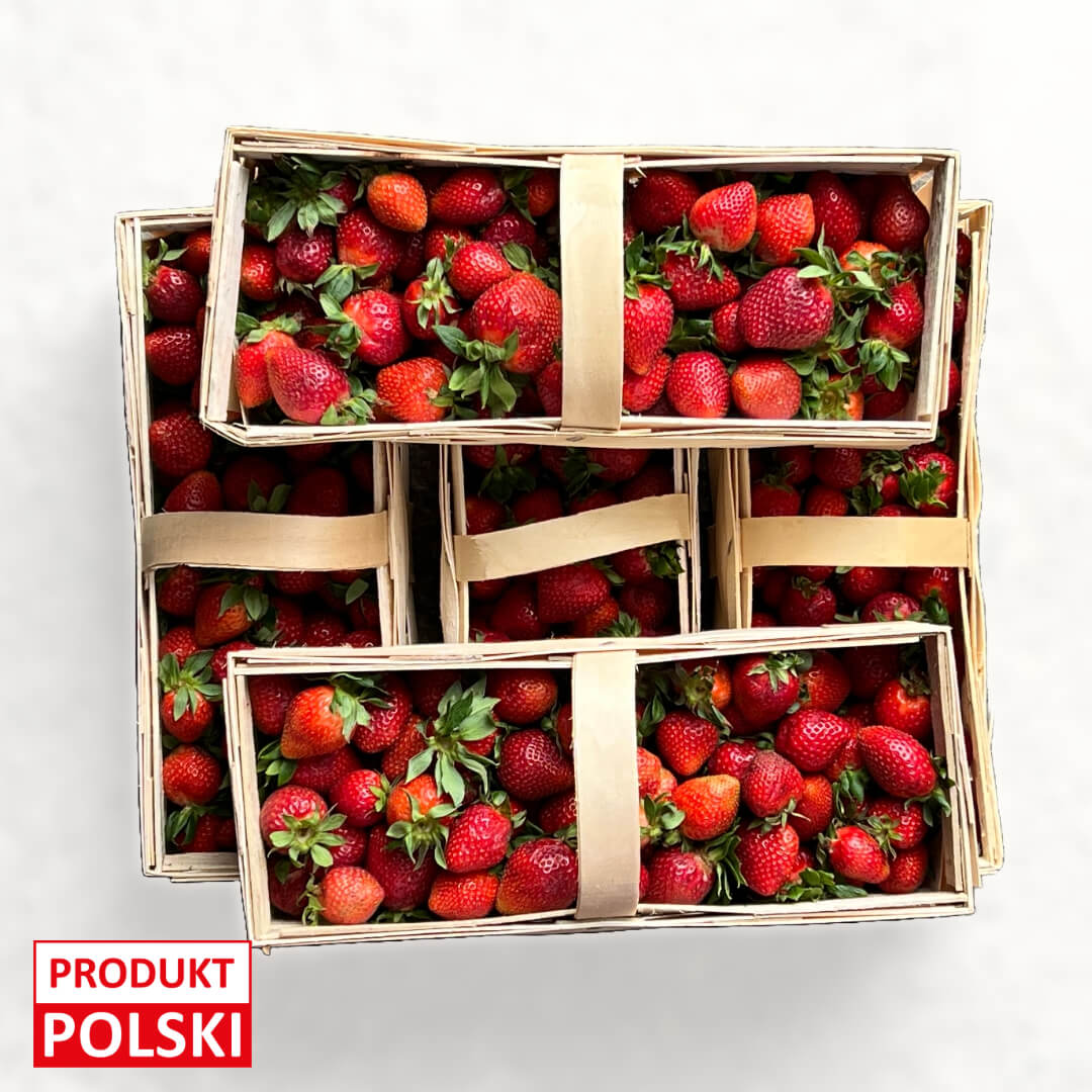 Truskawki polskie - koszyki 10kg. 24,90 zl/kg
