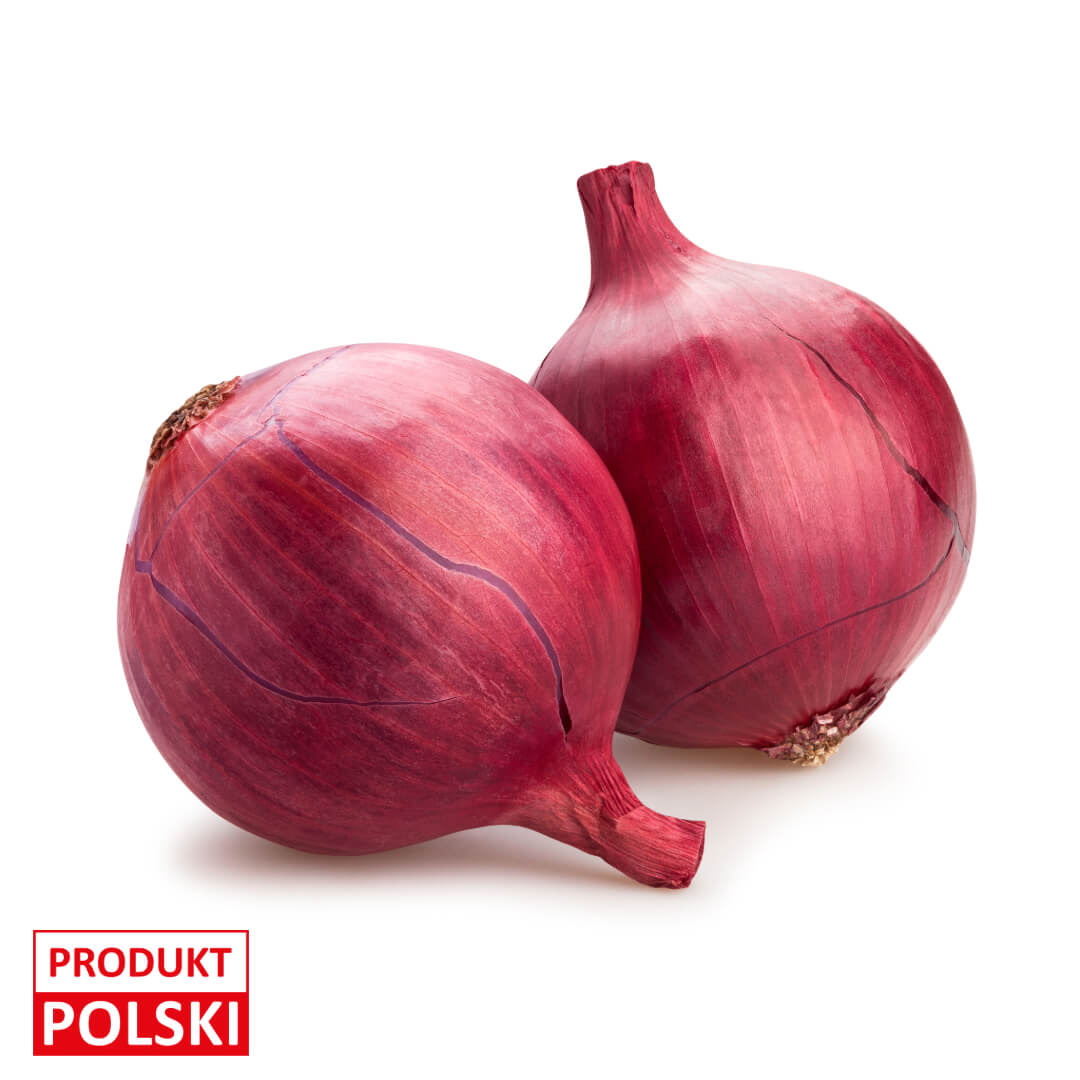 Cebula czerwona - na sztuki. 1,20 zl/szt.