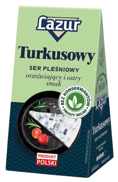 LAZUR TURKUSOWY Ser plesniowy. 52,90 zl/kg