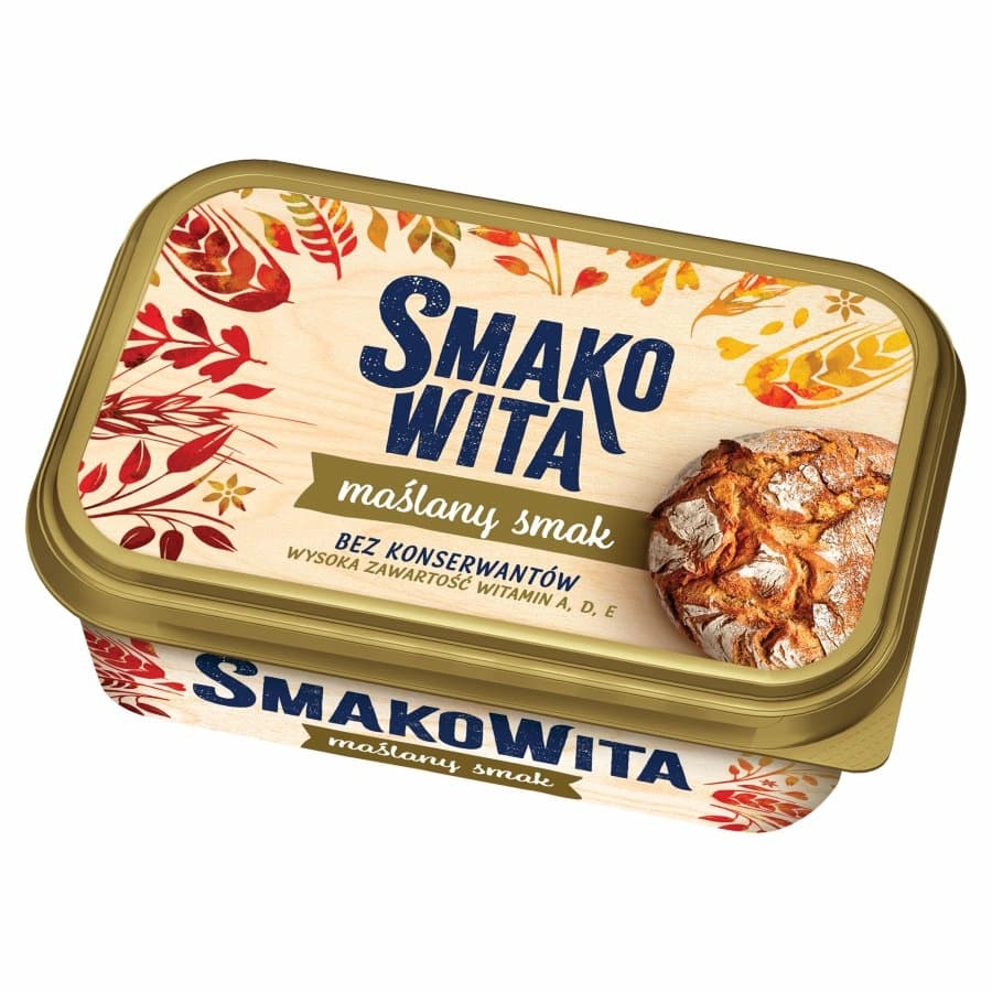 SMAKOWITA Margaryna maslany smak. 19,96 zl/kg