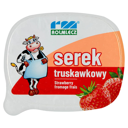 ROLMLECZ Serek homogenizowany truskawkowy. 14,95 zl/kg