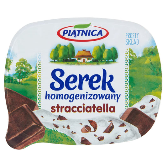 PIATNICA Serek homogenizowany stracciatella. 21,27 zl/kg