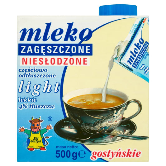 SM GOSTYN Mleko zageszczone light. 13,78 zl/kg