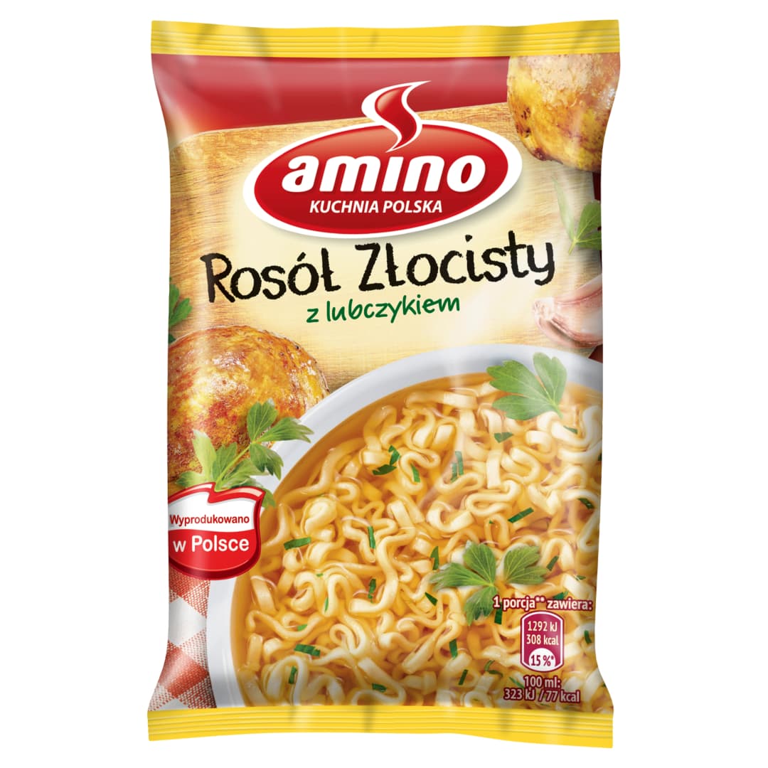 AMINO Zupa rosol zloty. 52,46 zl/kg