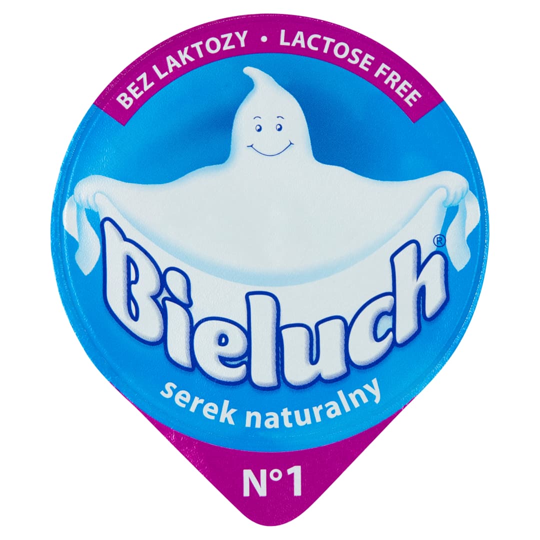 BIELUCH Serek naturalny bez laktozy. 24,60 zl/kg