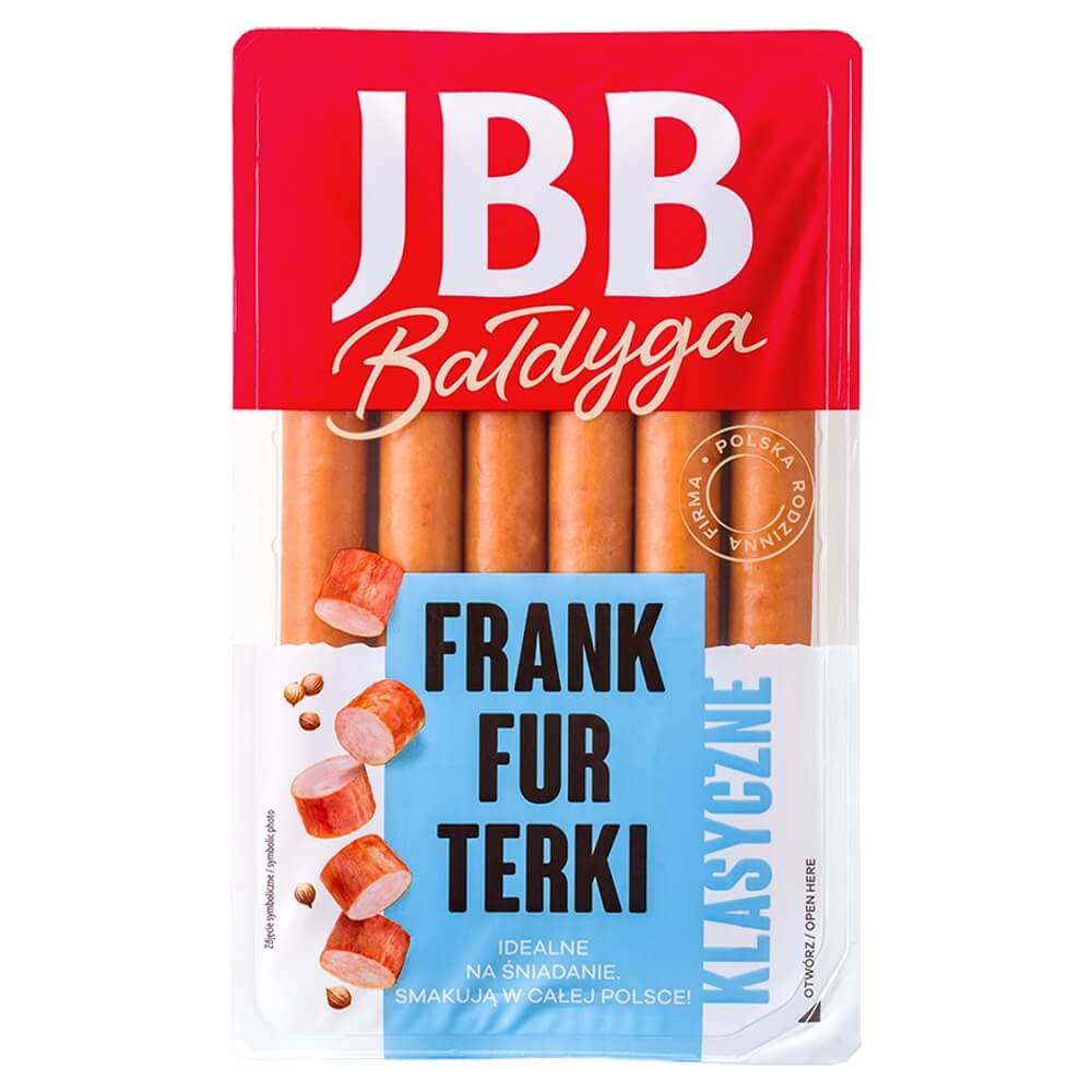 JBB Frankfurterki klasyczne. 54,13 zl/kg