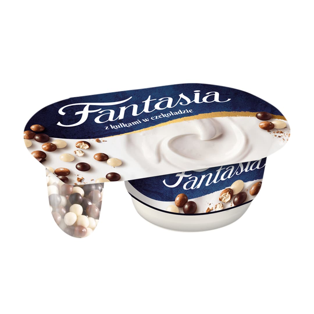 DANONE FANTASIA Jogurt z kulkami w czekoladzie. 29,90 zl/kg