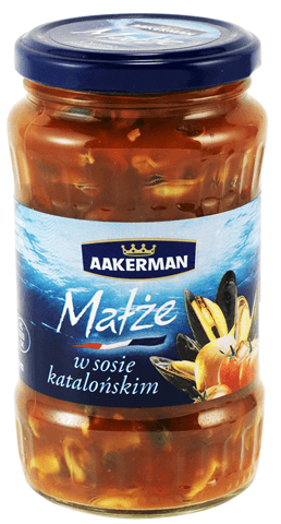 AAKERMAN Malze w sosie katalonskim. 57,11 zl/kg