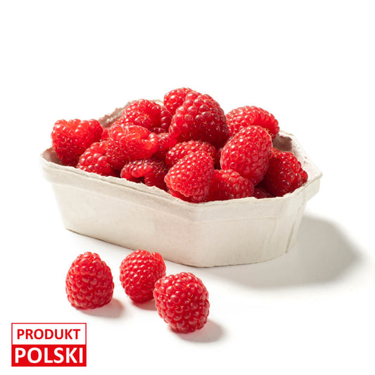 Maliny polskie - opakowanie 250g. 10,90 zl/opak.