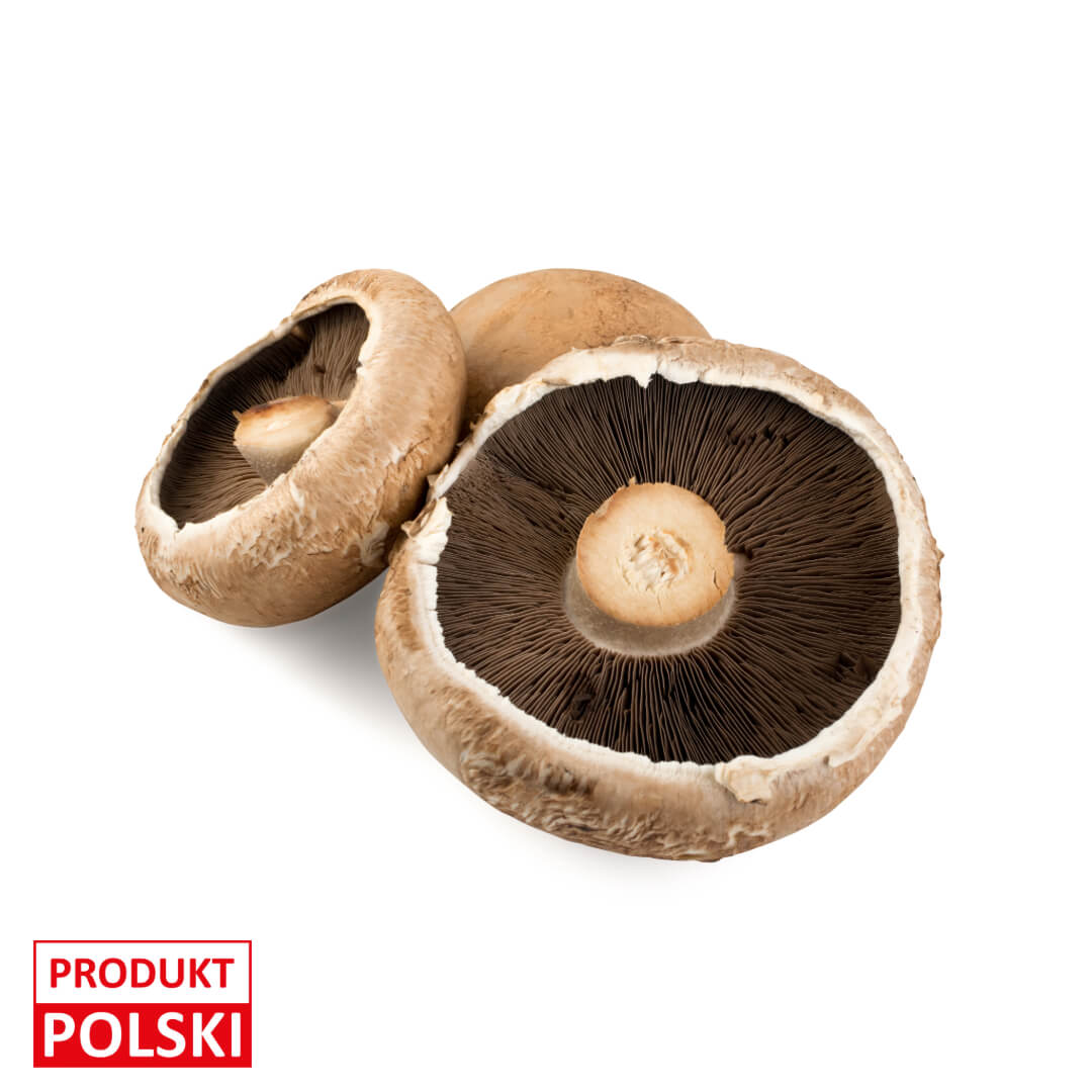 Pieczarki portobello - na sztuki. 4,40 zl/szt.